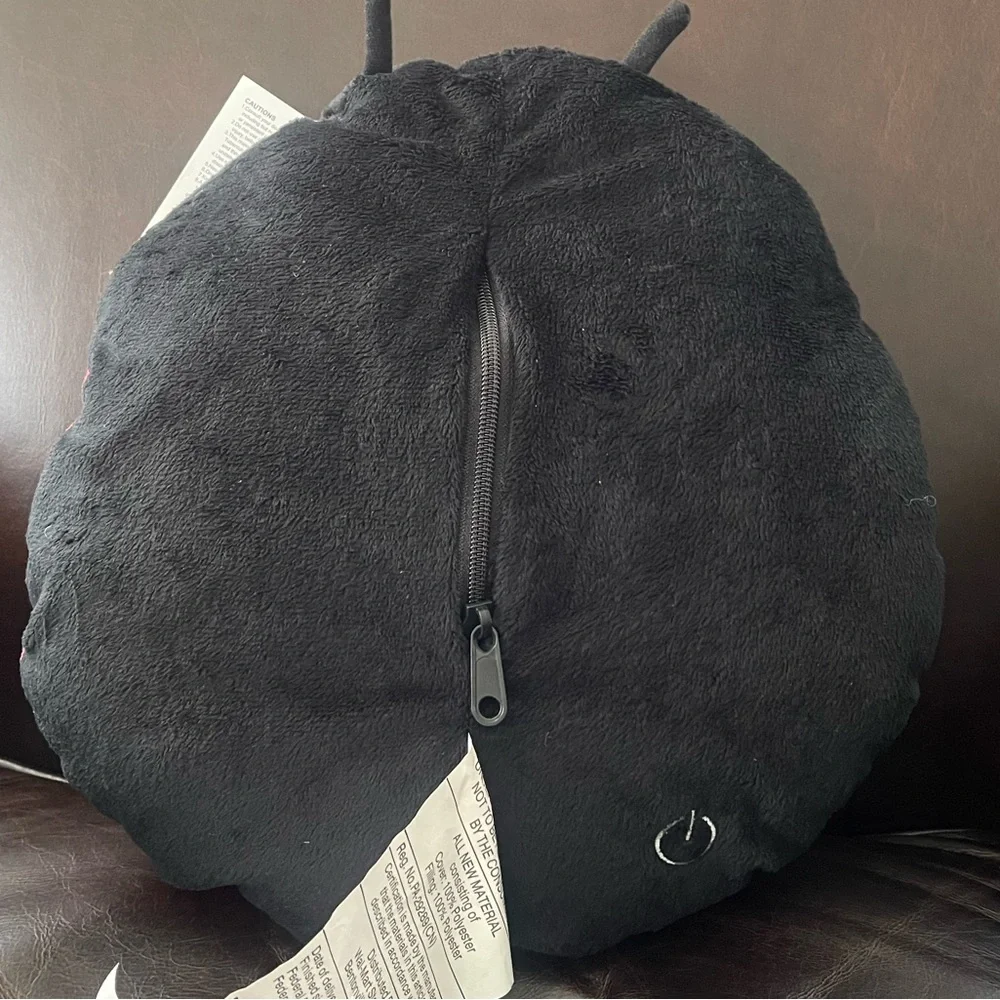 Ladybug Plush Massaging Pillow